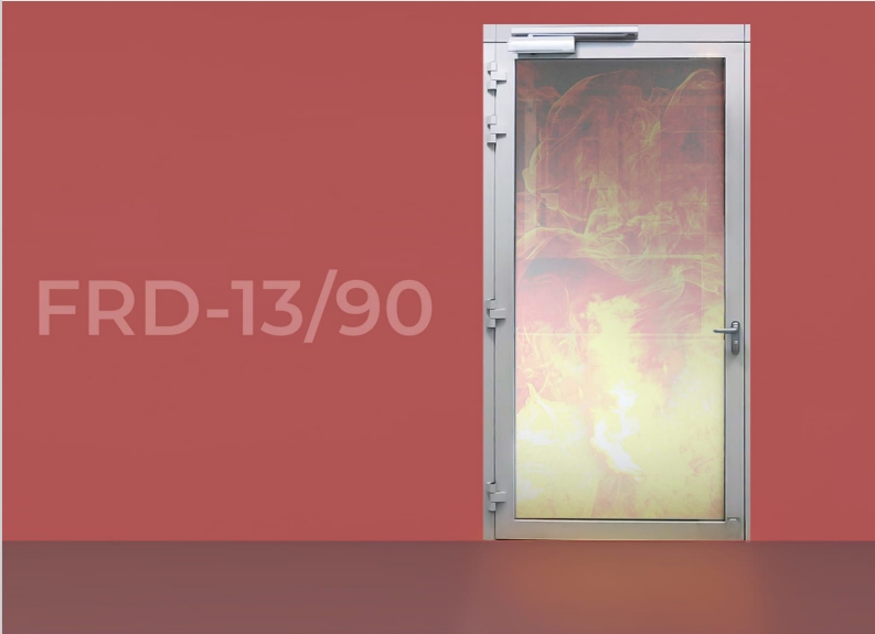 resim 1 yangına dayanımlı tek kanat