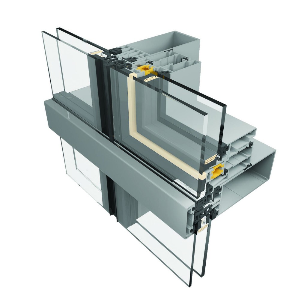 resim 3 – Yarı Kapaklı Giydirme-Cephe-Sistemi